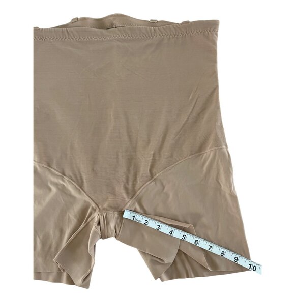 Honey Love Super‎ Power Girl Shorts Shapewear Sand Tan Plus Size 3X $84 - Picture 8 of 11